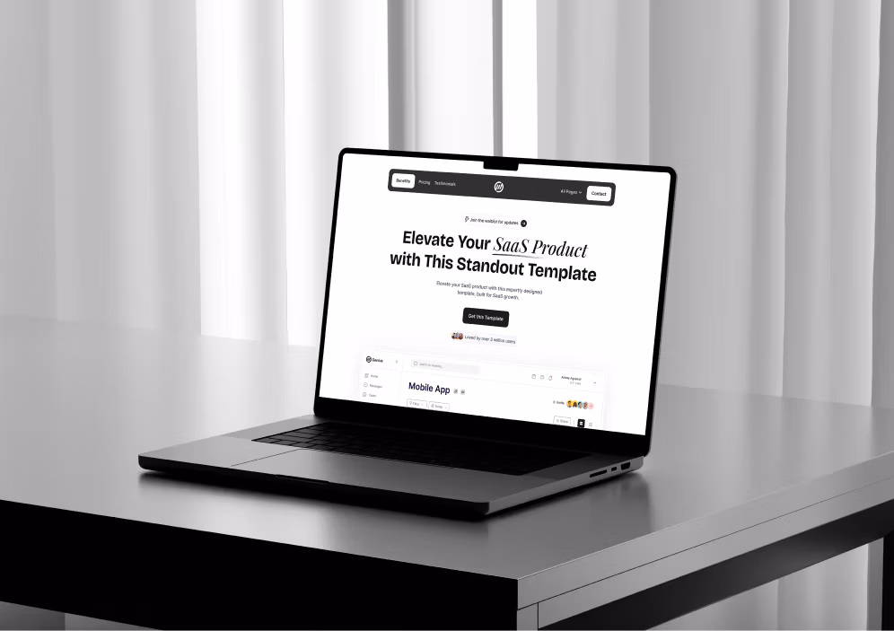 Clever — Saas Landing Page