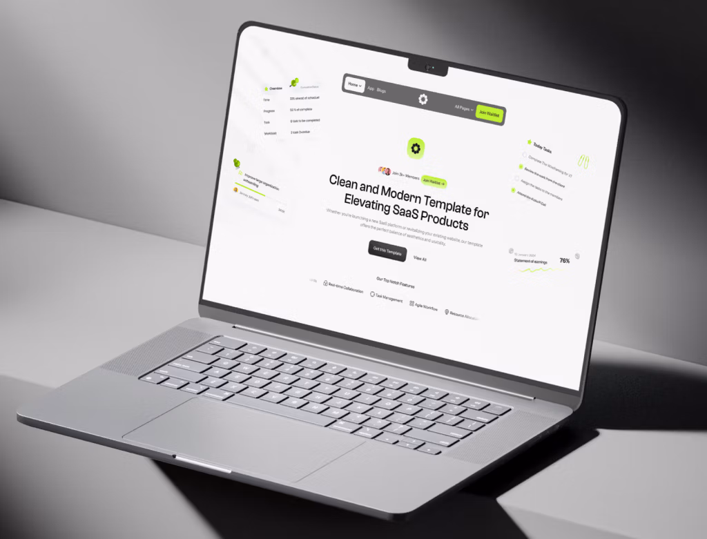 Clever — Saas Landing Page